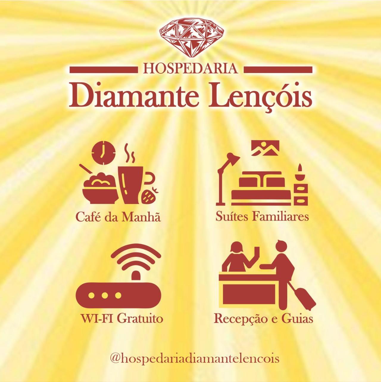 Hospedaria Diamante Ленсойс Экстерьер фото
